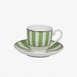 ISSIMO X Villeroy & Boch Striped Espresso Cup and Saucer, Set of 2