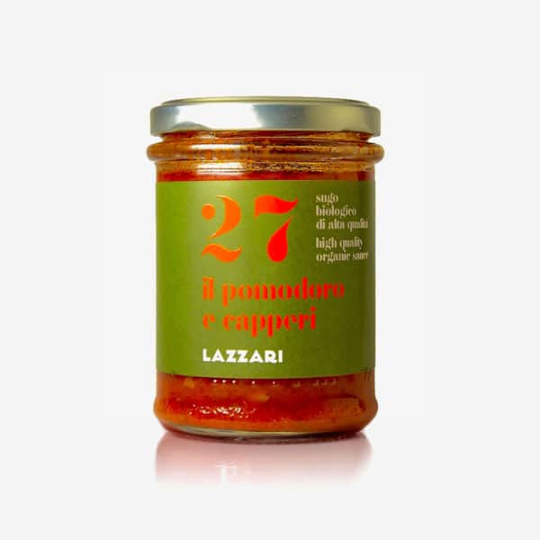 Lazzari Pomodoro, Capperi e Basilico Tomatoe Sauce