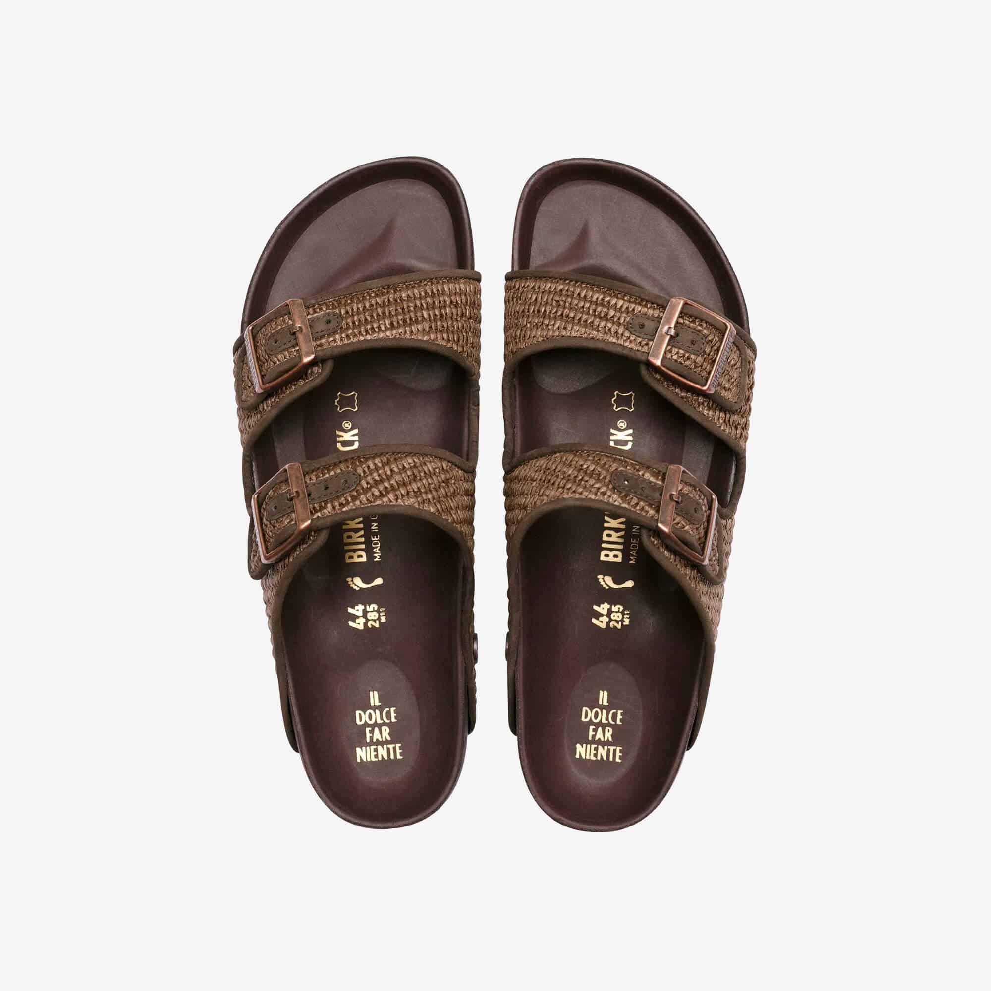 birkenstock raffia sandals