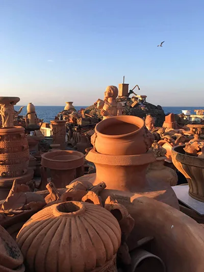 The artisanal work of Ceramiche Mannella in Ischia
