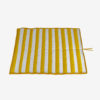 accessories chicissimo issimo x poldo yellow stripes dog bed issimo