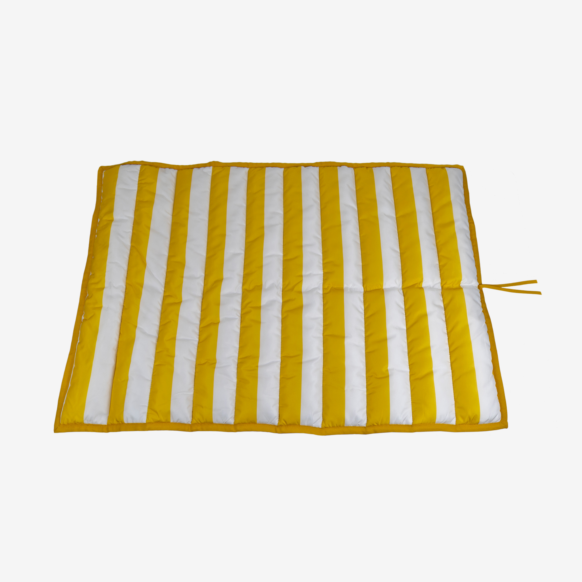 accessories chicissimo issimo x poldo yellow stripes dog bed issimo