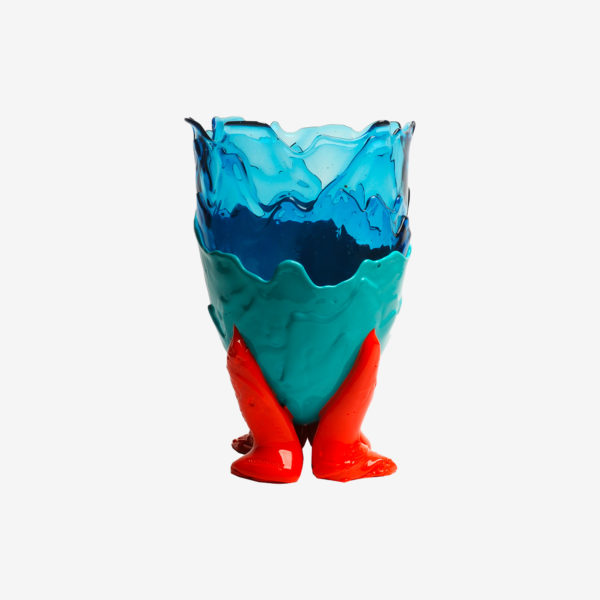 Fish Design by Gaetano Pesce Clear Extra Colour Vase