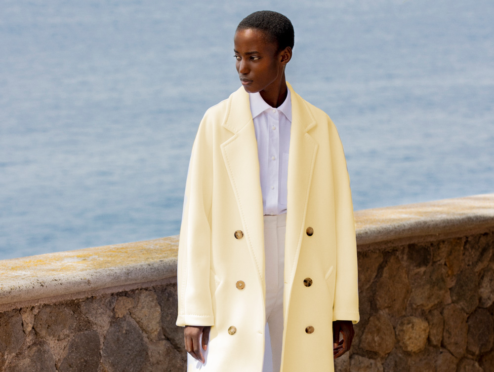 Yellow 2024 long coat