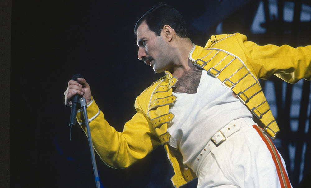 freddie mercury yellow jacket poster