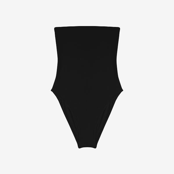 Lido Sedici One Piece Swimsuit - Black - 100% Lycra - CHICISSIMO - Beachwear