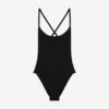Lido Uno One Piece Swimsuit - Black - 100% Lycra - CHICISSIMO - Beachwear