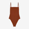 Lido Tre One Piece Swimsuit - Terracotta - 100% Lycra - CHICISSIMO - Beachwear