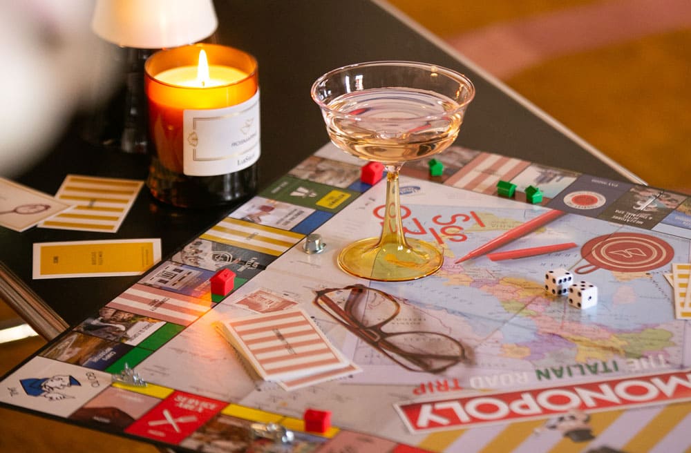 The Italian Road Trip, Monopoly ISSIMO. The Board