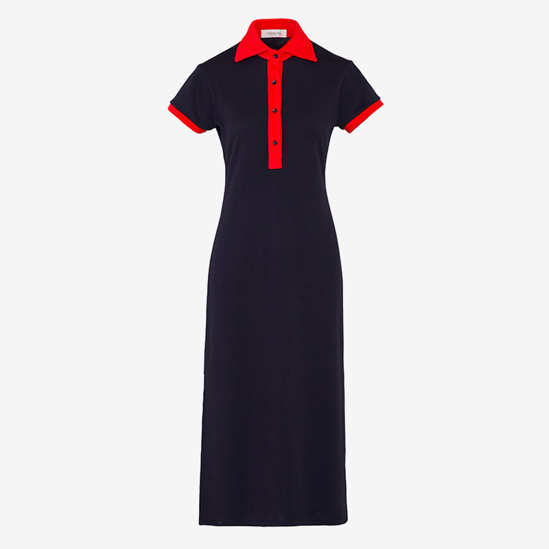 Giuliva Heritage The Daphne Polo Dress, front fashion ISSIMO