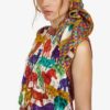 Ferragamo's Creations silk knit top, multicolor detail fashion ISSIMO