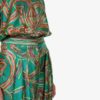 Ferragamo's Creations twill silk trousers, multicolor detail fashion ISSIMO