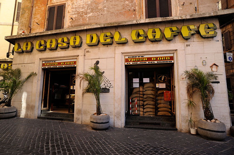 Iconic Caffè Tazza D'Oro in Rome