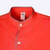Issimo x Schostal nightshirt, orange & turquoise detail fashion ISSIMO
