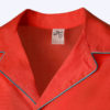 Issimo x Schostal pyjama, orange & turquoise detail fashion ISSIMO