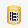 Stories of Italy flora candle pink and yellow, home decor ISSIMO