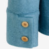 Giuliva Heritage The Giulietta Jacket, terrycloth sky blue sleeve detail fashion ISSIMO