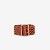 Giuliva Heritage The Marisia Belt Braided Leather, brown detail fashion ISSIMO