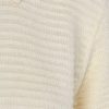 Giuliva Heritage The Siena Sweater Cotton Knit, ecru detail fashion ISSIMO