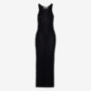 Giuliva Heritage The Violetta Dress Viscose Knit, black front fashion ISSIMO
