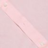 Battistoni classical cotton shirt, light pink buttons detail fashion ISSIMO