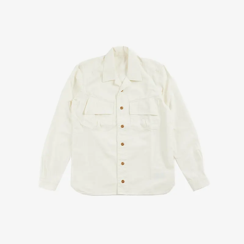 Fortela Meckong/T Off White Shirt Jacket, fashion ISSIMO