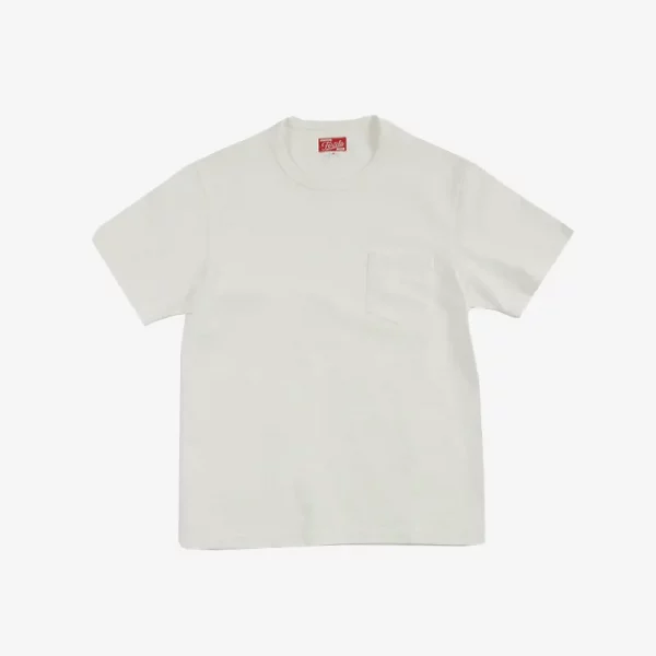 Fortela Tube JP White T-Shirt With Pocket, fashion ISSIMO