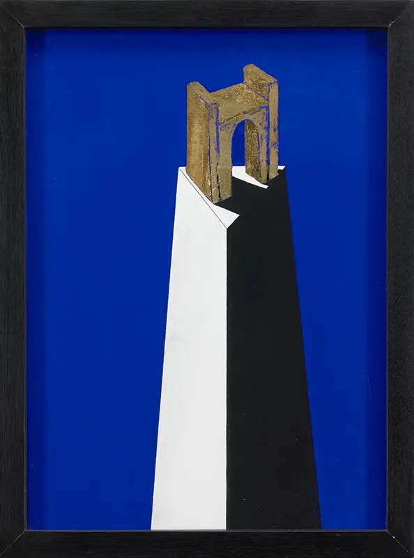 Gino De Dominicis, Senza titolo (Torre dei Sumeri), 1986, ISSIMO art