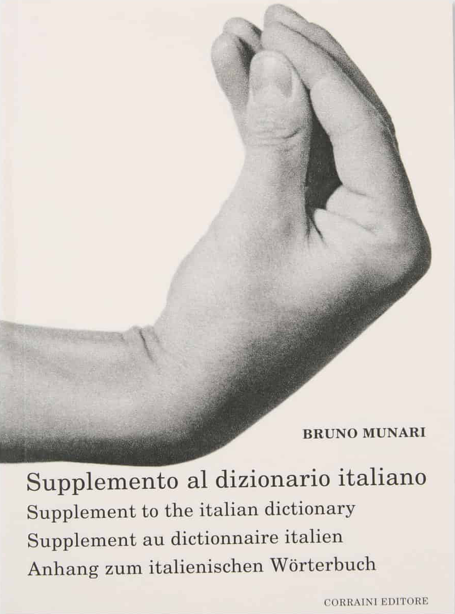 Our ISSIMO Summer Beach Reads, Supplement to the Italian Dictionary by Bruno Munari