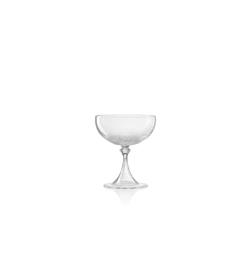 NasonMoretti coppa champagne, crystal home decor