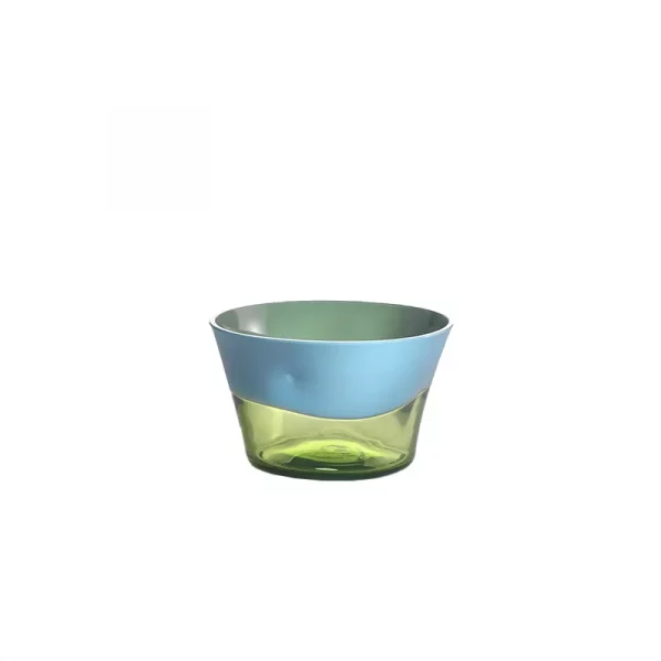 NasonMoretti dandy cup, sky blue acid green home decor