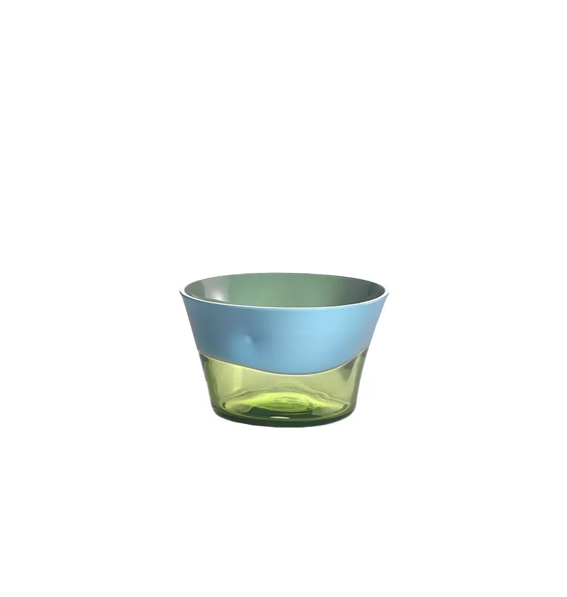NasonMoretti dandy cup, sky blue acid green home decor