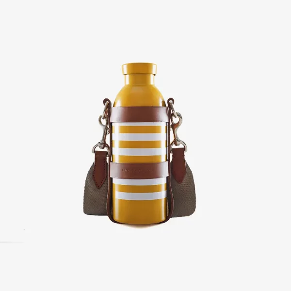 Officina Del Poggio bottle bag with bottle tan, fashion ISSIMO