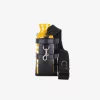 Officina Del Poggio bottle bag with pocket and bottle, back black fashion ISSIMO