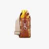 Officina Del Poggio bottle bag with pocket and bottle, back tan fashion ISSIMO