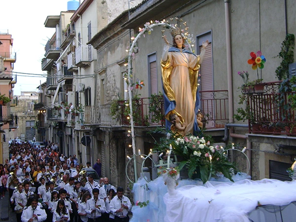 Procession of Our Lady of the Assumption on 15 August Coltissimo