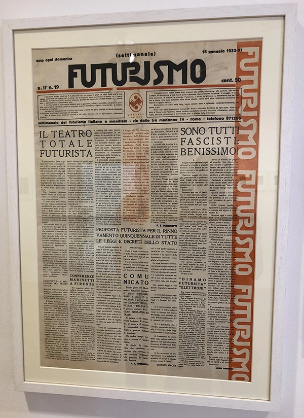 Italian Magazine, futurism 15th jan 1933-coltissimo