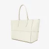 Métier Incognito Small Cabas White Sand, lateral fashion ISSIMO