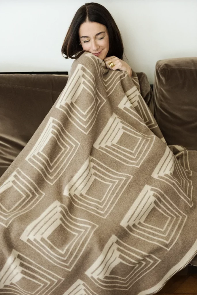 ISSIMO Pantheon blanket, Cashmere