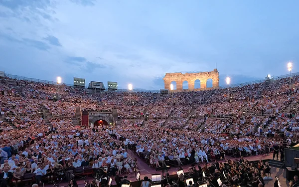 Five events to look forward Italy in 2023. Arena of Verona. Rigoletto