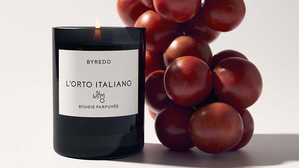 ISSIMO x Byredo “L’Orto Italiano” Candle A homage to tomatoes, the king of Italian cooking