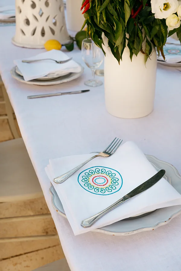 Cibelle puglia tableware linen home decor bellissimo