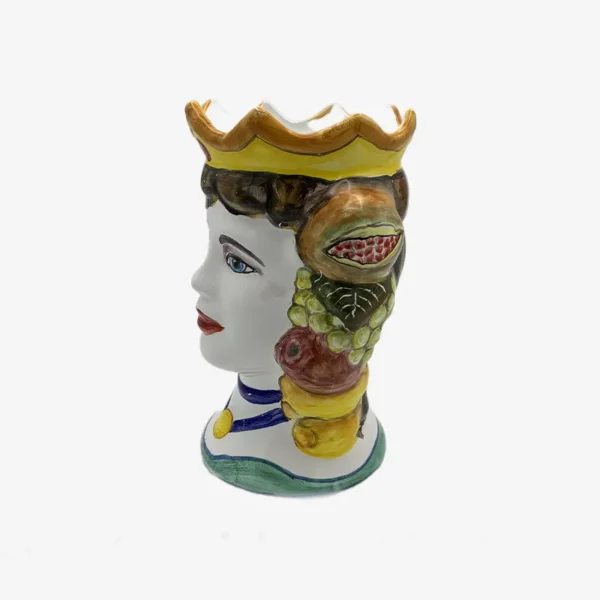 Ceramiche Mennella Ischia home decor bellissimo pinecoin moor's head
