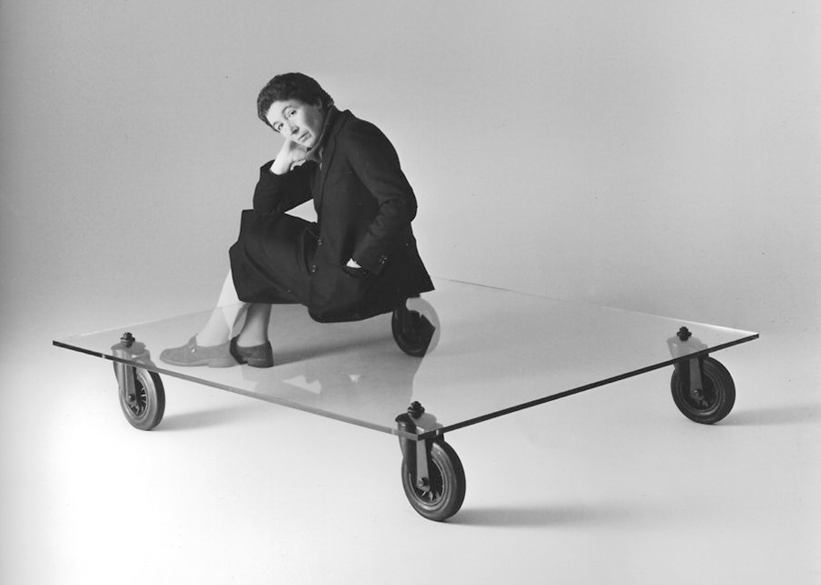 Table with Wheels. Gae Aulenti
