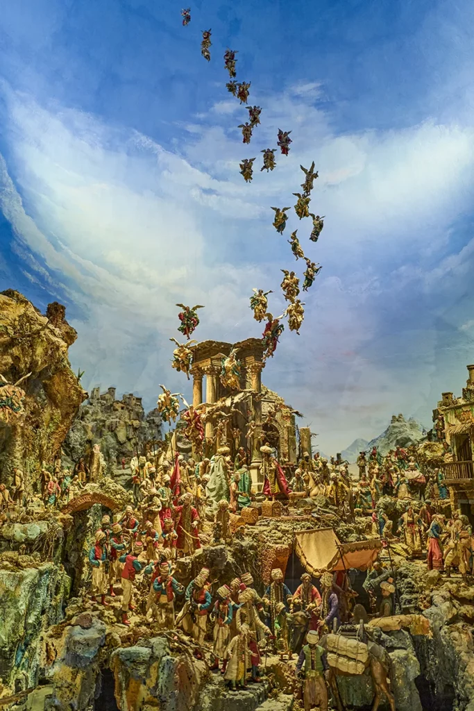 Presepe Cuciniello claimed to be the largest nativity scene in the world.