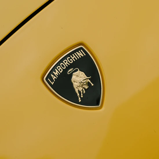 The golden bull on Lamborghini’s logo, for example, references the personal history of the company’s founder, Ferruccio Lamborghini.