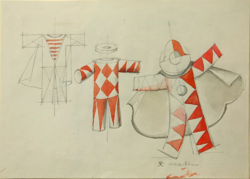 Scketches by Umberto Bonetti 1929