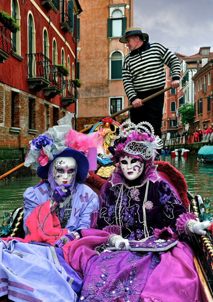 Venice Carnivale February 2014 Gondola Ride