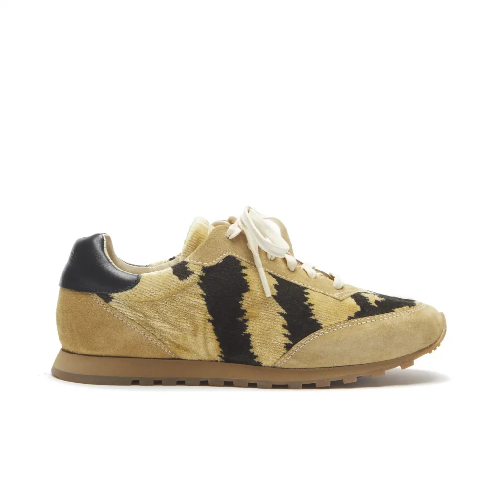 Slim Runner – Tiger Print Bevilacqua Velvet - Le Monde Beryl
