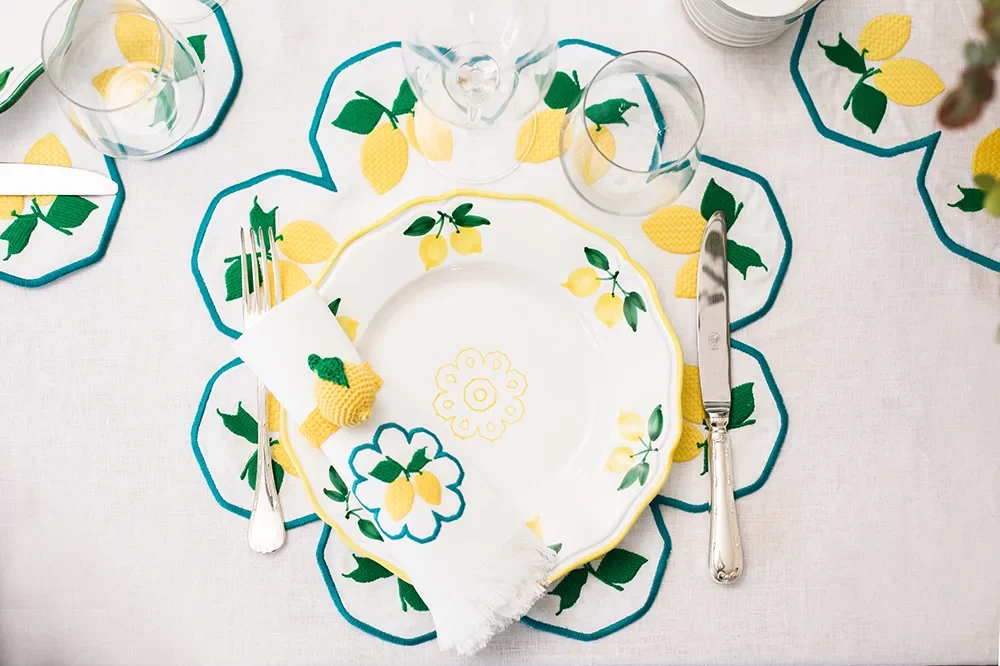 Cibelle puglia tableware linen home decor bellissimo